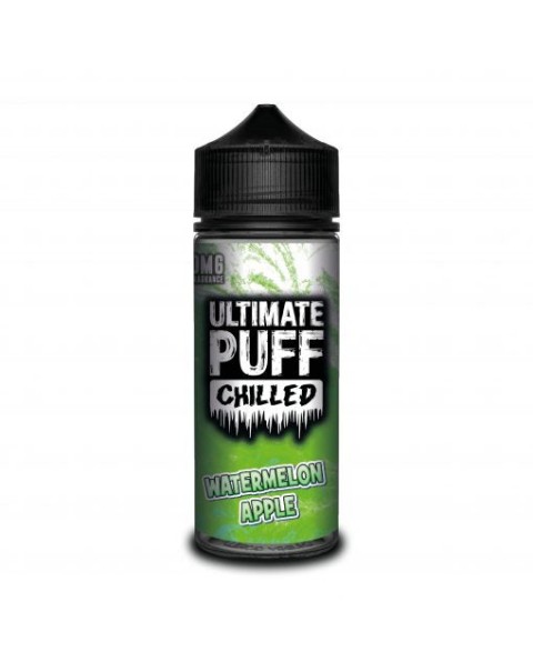 WATERMELON APPLE E LIQUID BY ULTIMATE PUFF CHILLED 100ML 70VG