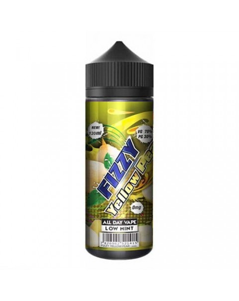 FIZZY YELLOW PEAR E LIQUID BY FIZZY JUICE - MOHAWK & CO 100ML 70VG