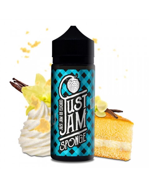 VANILLA E LIQUID BY JUST JAM - SPONGE 100ML 80VG