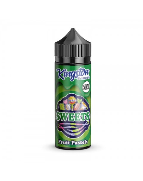 FRUIT PASTELS E LIQUID KINGSTON 50/50 SWEETS 100ML 50VG