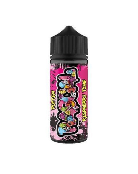 RASPBERRY THING E LIQUID BY PUFFIN RASCAL 100ML 70VG