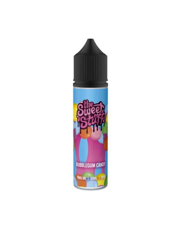 BUBBLEGUM CANDY E LIQUID BY THE SWEET STUFF 50ML 7...