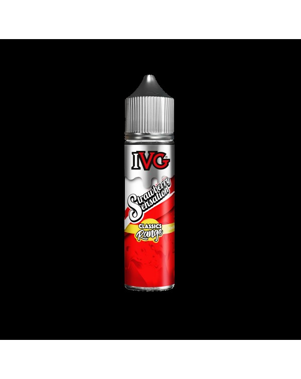 STRAWBERRY SENSATION E LIQUID BY I VG CLASSICS RAN...