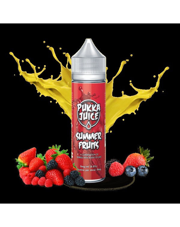 SUMMER FRUITS E LIQUID BY PUKKA JUICE 50ML 70VG