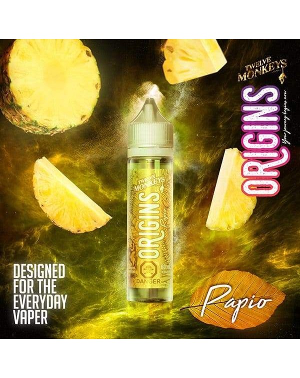 PAPOI ORIGINS E LIQUID BY 12 MONKEYS 50ML 65VG