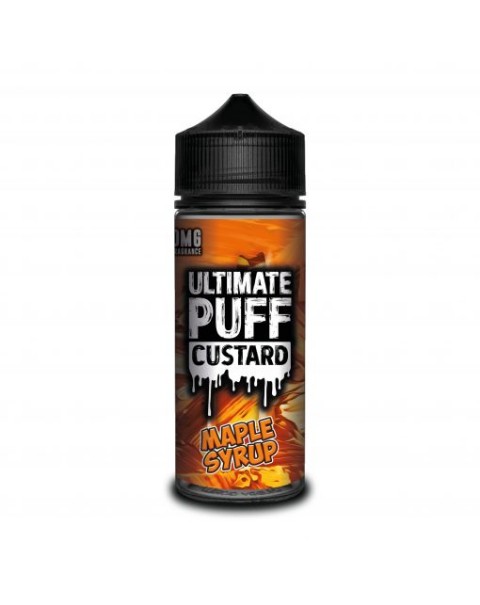 MAPLE SYRUP E LIQUID BY ULTIMATE PUFF CUSTARD 100ML 70VG