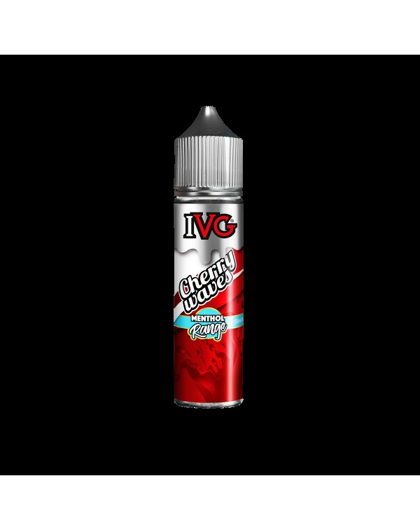 CHERRY WAVES E LIQUID BY I VG MENTHOL RANGE 50ML 7...