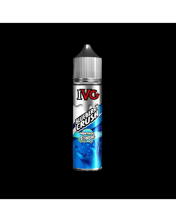 BLUEBERRY CRUSH E LIQUID BY I VG MENTHOL RANGE 50M...