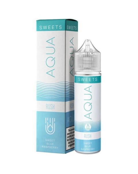 RUSH E LIQUID BY AQUA SWEETS - MARINA VAPES 50ML 70VG