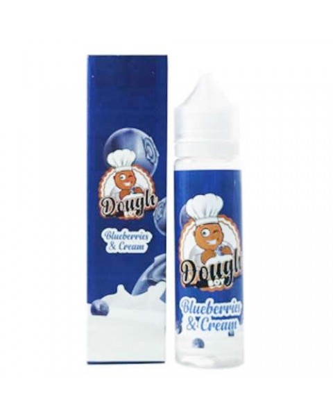 BLUEBERRIES & CREAM E LIQUID BY DOUGH BOY 50ML 70VG