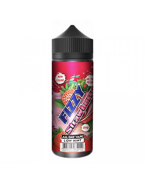 FIZZY STRAWBERRY E LIQUID BY FIZZY JUICE - MOHAWK & CO 100ML 70VG