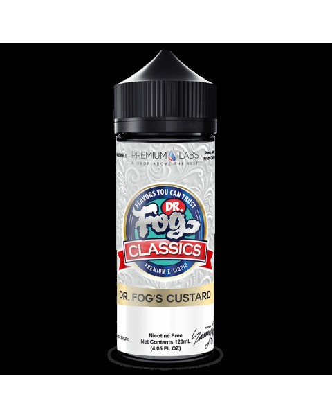 DR FOG'S CUSTARD CLASSICS E LIQUID BY DR FOG 100ML 75VG