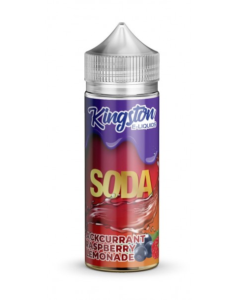 BLACKCURRANT RASPBERRY LEMONADE E LIQUID KINGSTON SODA 100ML 70VG