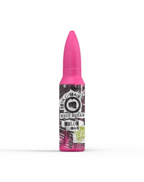 MELON GRENADE E LIQUID BY RIOT SQUAD PUNK GRENADE 50ML 70VG