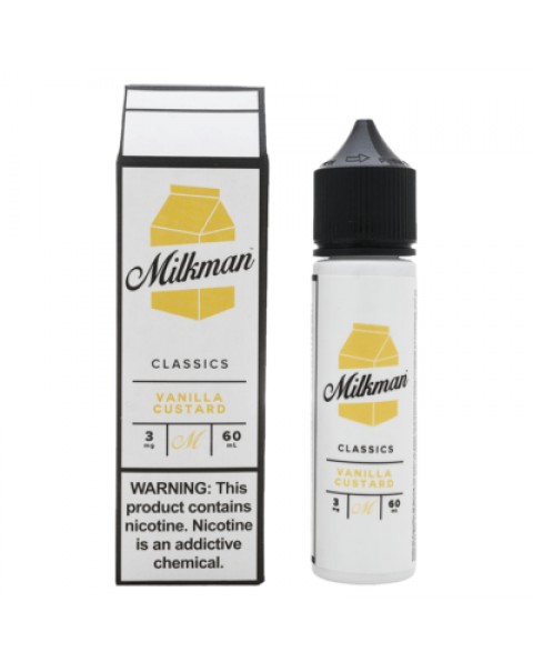 VANILLA CUSTARD E LIQUID BY THE MILKMAN - CLASSICS 50ML 70VG