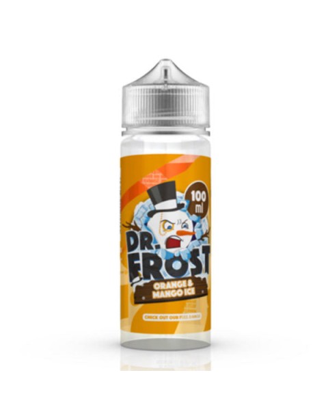 ORANGE AND MANGO ICE E LIQUID BY DR FROST 100ML 70VG