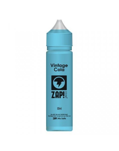 VINTAGE COLA E LIQUID BY ZAP! JUICE 50ML 70VG