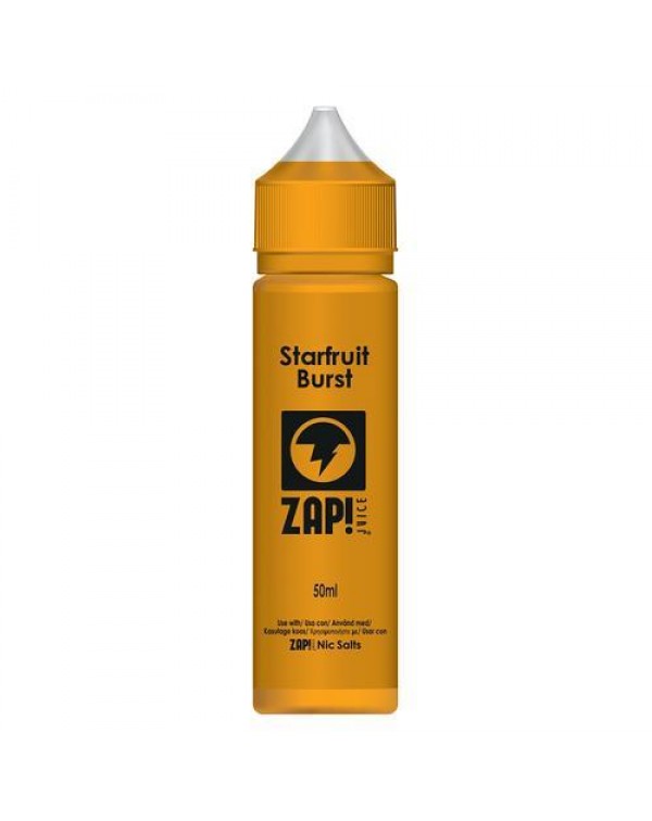 STARFRUIT BURST E LIQUID BY ZAP! JUICE 50ML 70VG