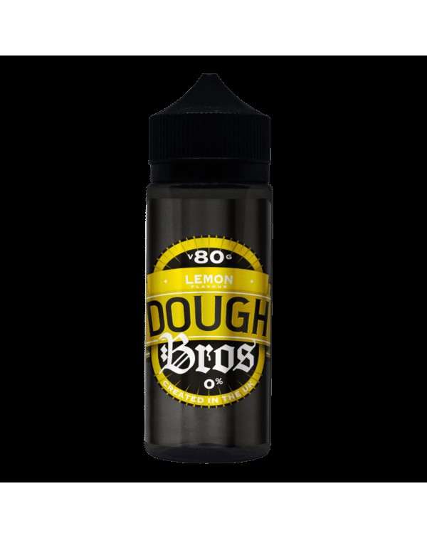 LEMON E LIQUID BY DOUGH BROS 100ML 80VG