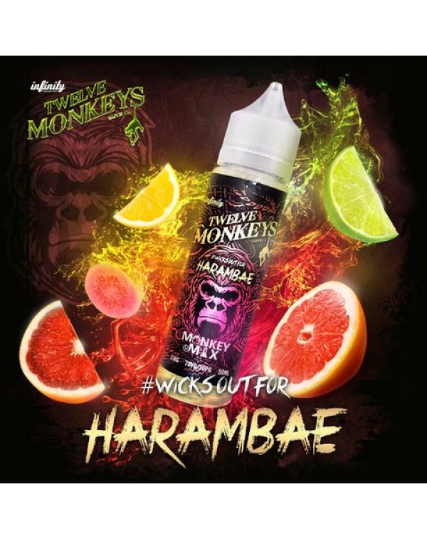 HARAMBAE E LIQUID BY 12 MONKEYS 50ML 70VG