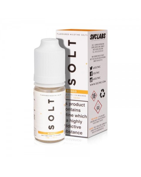 MANGO NICOTINE SALT E-LIQUID BY SOLT