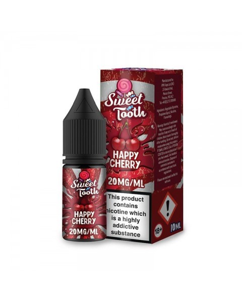 HAPPY CHERRY NICOTINE SALT E-LIQUID BY SWEET TOOTH