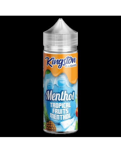 TROPICAL FRUITS E LIQUID KINGSTON MENTHOL 100ML 70VG