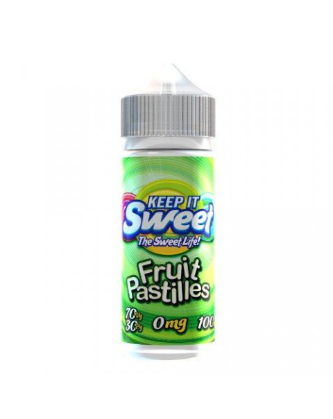 FRUIT PASTILLES E LIQUID BY KEEP IT SWEET 100ML 70VG