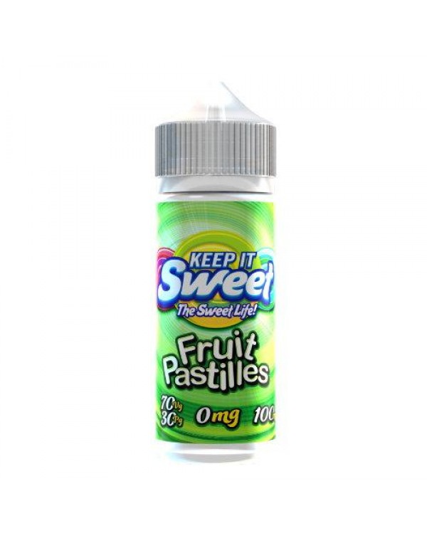 FRUIT PASTILLES E LIQUID BY KEEP IT SWEET 100ML 70...