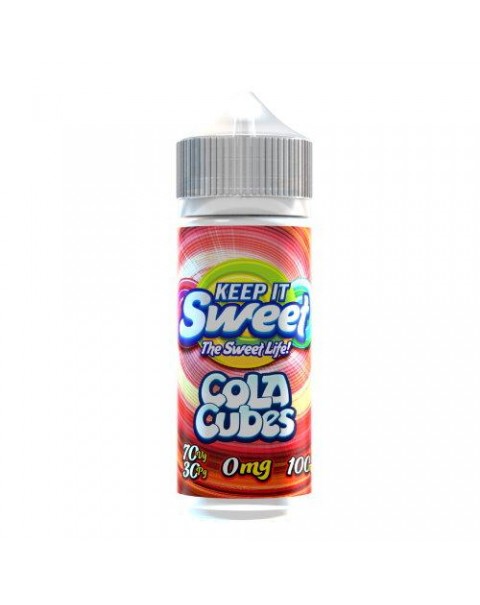 COLA CUBES E LIQUID BY KEEP IT SWEET 100ML 70VG