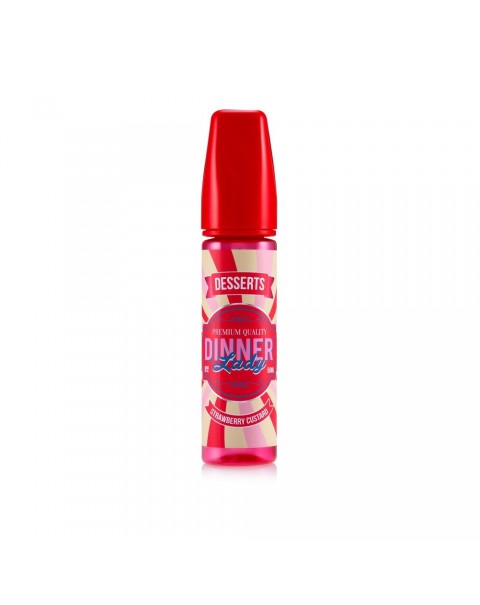 STRAWBERRY CUSTARD E LIQUID BY DINNER LADY - DESSERTS 50ML 70VG