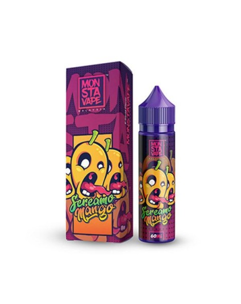 SCREAMO MANGO (NO MINT) E LIQUID BY MONSTAVAPE 50ML 70VG