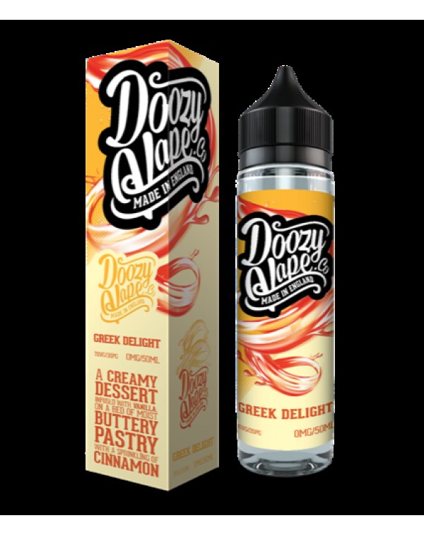 GREEK DELIGHT E LIQUID BY DOOZY VAPE CO 50ML 70VG