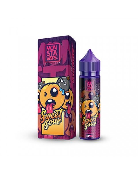 SWEET SOUR (NO MINT) E LIQUID BY MONSTAVAPE 50ML 70VG