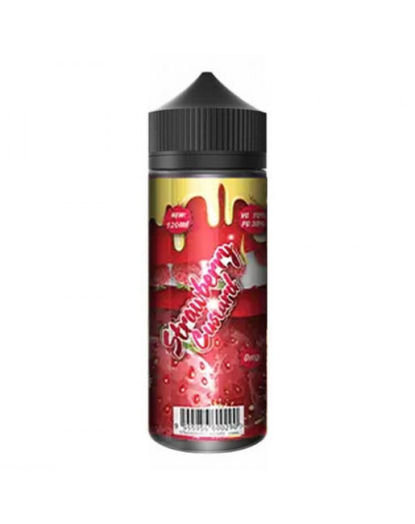 STRAWBERRY CUSTARD E LIQUID BY MOHAWK & CO 100...