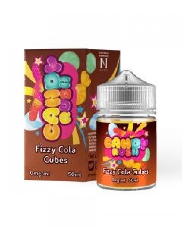 FIZZY COLA CUBES E LIQUID BY CANDY RUSH 50ML 80VG