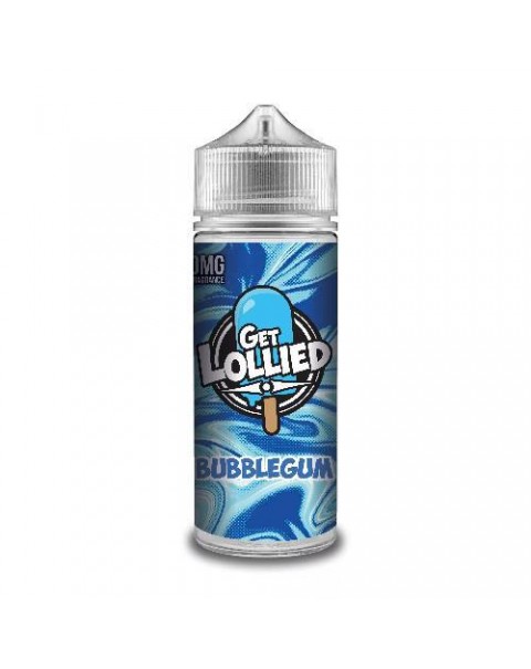 BUBBLEGUM E LIQUID BY GET LOLLIED 100ML 70VG