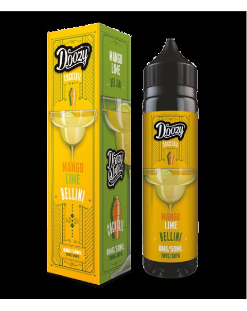 MANGO LIME BELLINI E LIQUID BY DOOZY VAPE - COCKTAILS CO 50ML 70VG