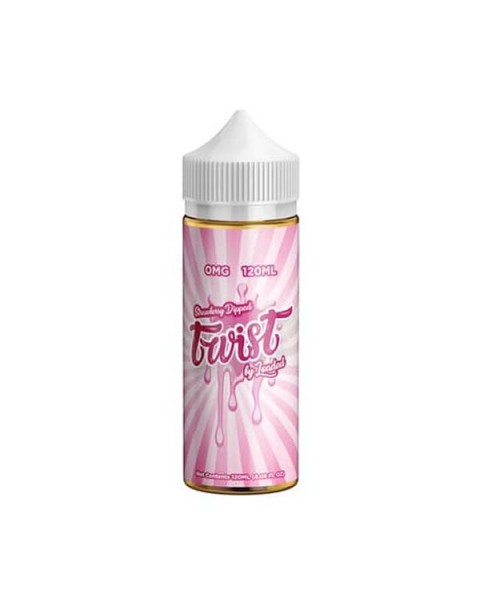 STRAWBERRY DIPPED E LIQUID BY LOADED TWIST 100ML 70VG