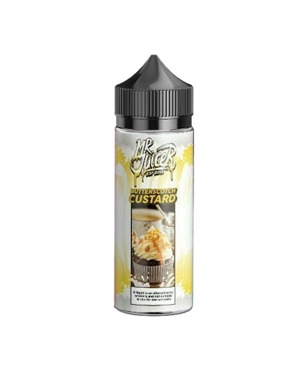 BUTTERSCOTCH CUSTARD E LIQUID BY MR JUICER 100ML 7...