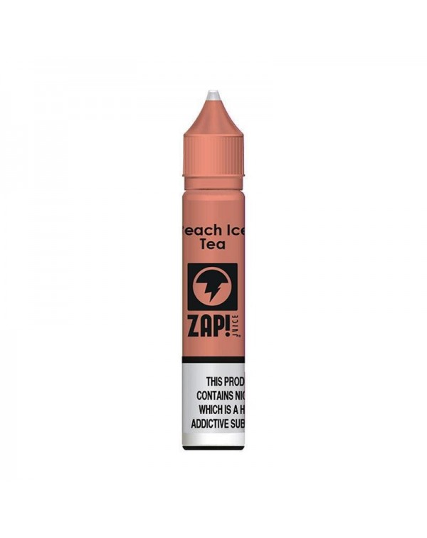 PEACH ICE TEA NICOTINE SALT E-LIQUID BY ZAP!