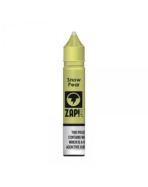 SNOW PEAR NICOTINE SALT E-LIQUID BY ZAP!