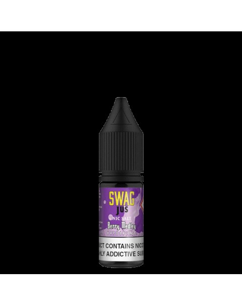 BERRY MEDLEY VAPORLESS NICOTINE SALT E-LIQUID BY SWAG JUS NICSALT