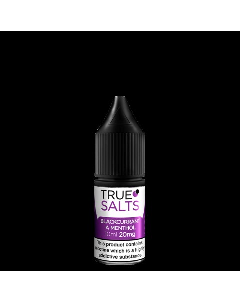 BLACKCURRANT A MENTHOL NICOTINE SALT E-LIQUID BY TRUE SALTS