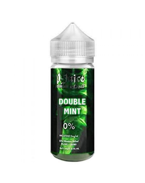 DOUBLE MINT E LIQUID BY V JUICE 100ML 80VG