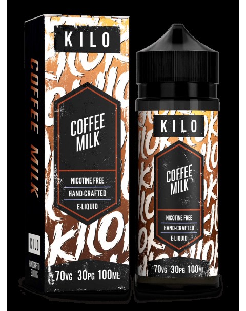 COFFEE MILK E LIQUID BY KILO 100ML 70VG