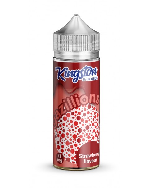 STRAWBERRY E LIQUID KINGSTON GAZZILIONS 100ML 70VG