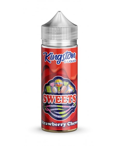 STRAWBERRY CHEWS E LIQUID KINGSTON SWEETS 100ML 70VG