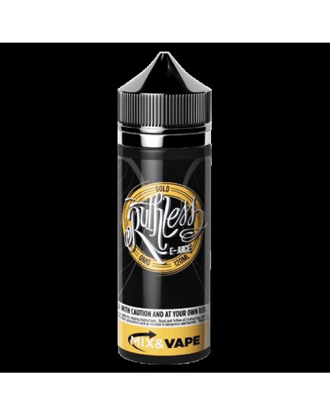 GOLD E LIQUID BY RUTHLESS 100ML 70VG