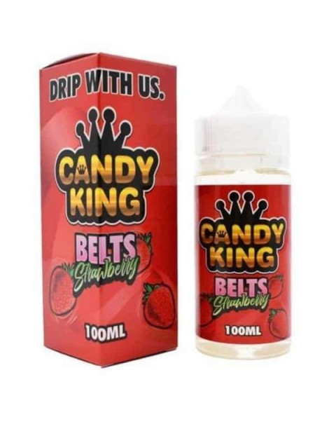 STRAWBERRY BELTS E LIQUID BY CANDY KING 100ML 70VG